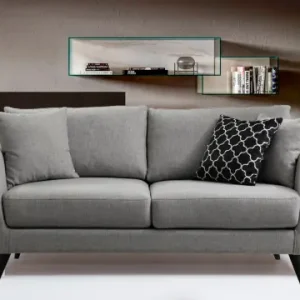 Doar azi Canapea 2 locuri Samir Antracit 176x73 cm