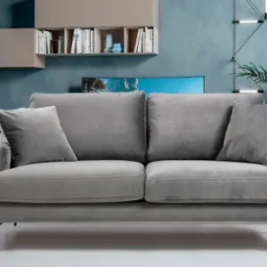 Canapea 2 locuri Leyla Antracit 180x63 cm Discount