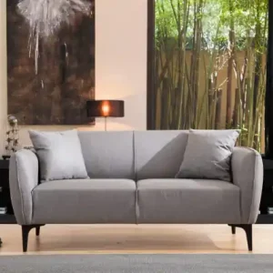 Ultima șansă Canapea 2 locuri Naura Gri 185x55 cm