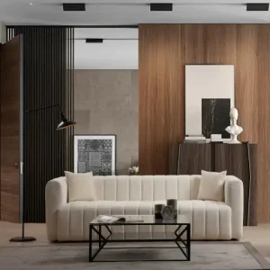 Canapea 3 locuri Sana Crem 230x80 cm Preț mic