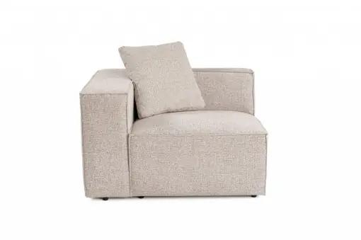 Canapea modulara Saif Bej 110x67 cm Chilipir