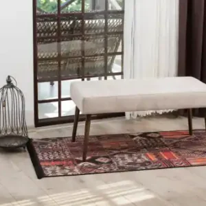 Lichidare de stoc Taburet bancuta Salah Bej 94x15 cm