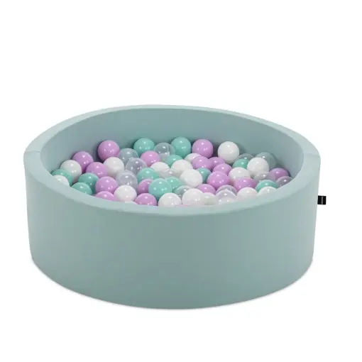 Plată securizată Piscina de bile Bubble Pop 200 v3 Menta 85x85x30 cm