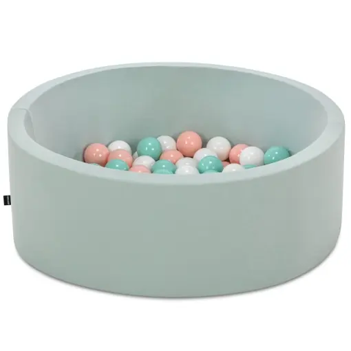 Piscina de bile Bubble Pops v11 Menta 85x85x30 cm Reducere de preț