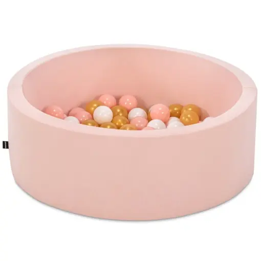 Piscina de bile Bubble Pops v12 Roz 85x85x30 cm Preț mic