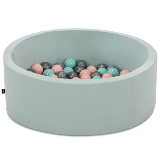 Livrare rapidă Piscina de bile Bubble Pops v9 Menta 85x85x30 cm