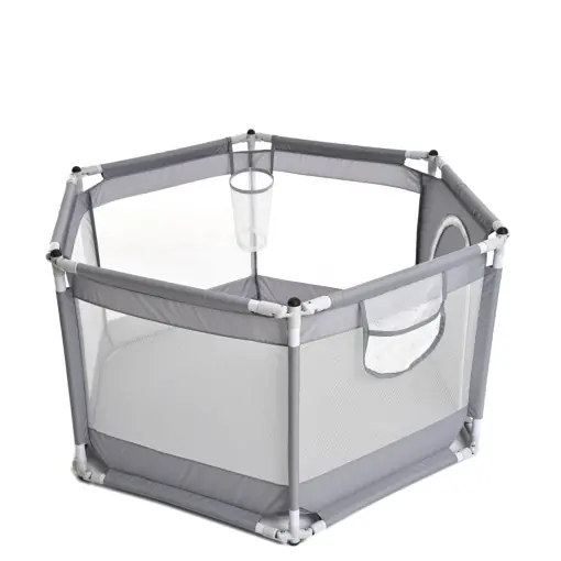 Expediere rapidă Piscina de bile pliabila Gri 120x67x60 cm