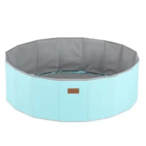 Piscina de bile pliabila Menta 80x80x26 cm Reducere