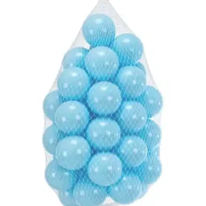 Set 50 de bile plastic Albastru 7x7x7 cm Livrare rapidă