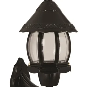 Aplica de perete exterior 68184 Negru 30x20 cm Plată securizată