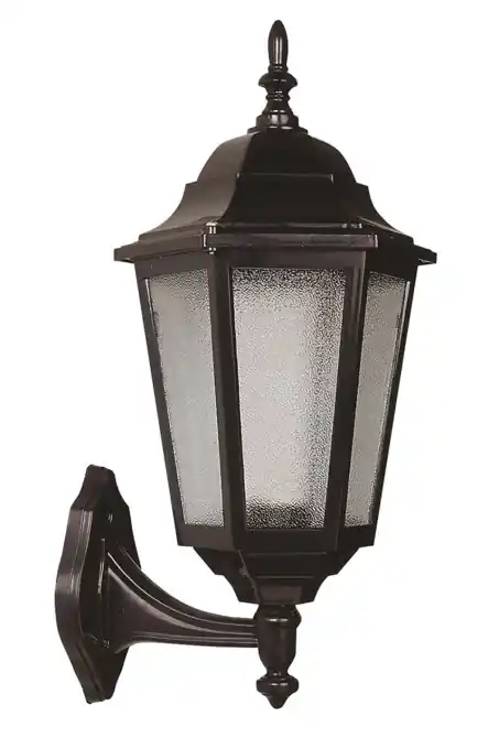 Aplica de perete exterior 68188 Negru 28x23 cm Expediere rapidă