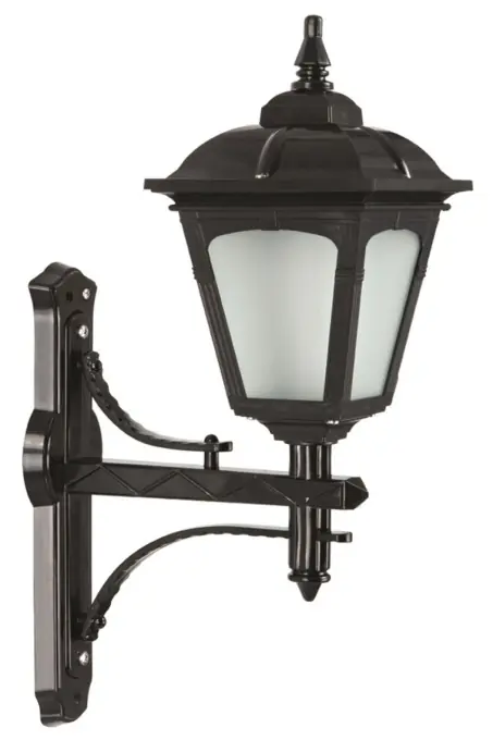 Cumpărături sigure Aplica de perete exterior M1 Negru 40x20 cm