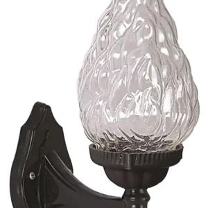 Aplica de perete exterior M2 Negru 25x15 cm Super ofertă