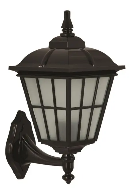 Discount Aplica de perete exterior M2 Negru 25x20 cm