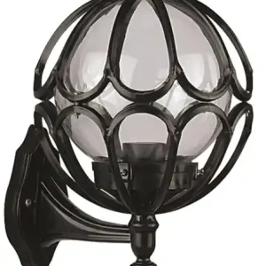 Preferatul clienților Aplica de perete exterior M2 Negru 28x23 cm