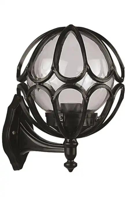Preferatul clienților Aplica de perete exterior M2 Negru 28x23 cm