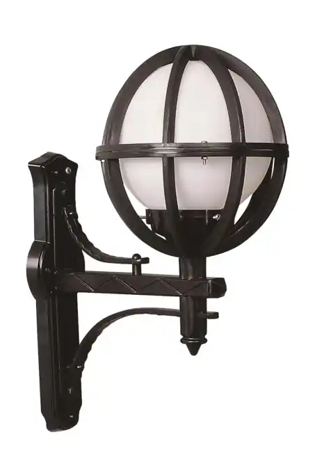 Aplica de perete exterior M4OP Negru 35x23 cm Expediere rapidă