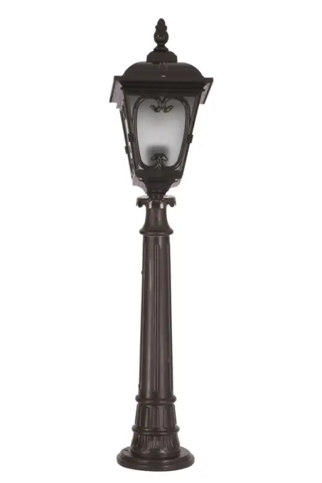 Lampadar de exterior 68181 Negru 100x20 cm Super ofertă