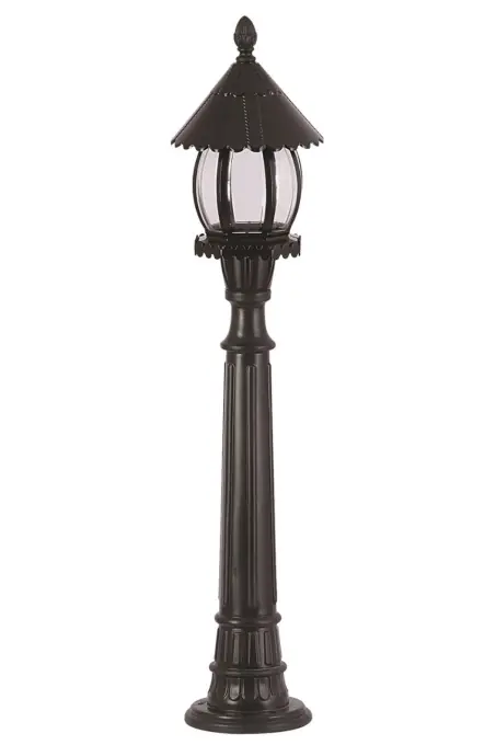 Expediere rapidă Lampadar de exterior M2B Negru 100x20 cm