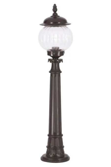 Ultima șansă Lampadar de exterior M2B Negru 23x23 cm