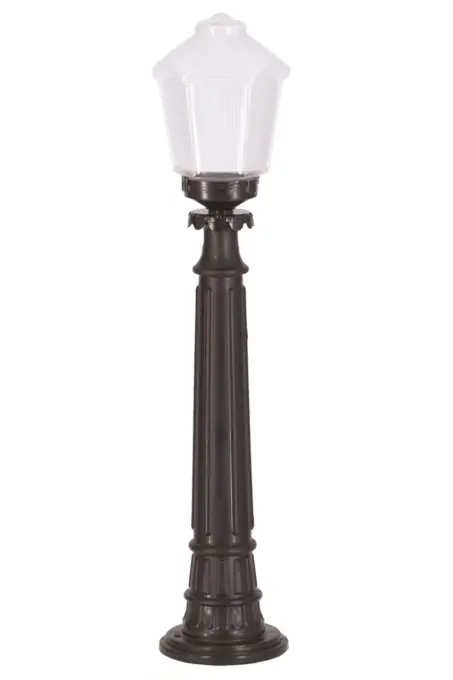 Lampadar de exterior M2B Negru 85x20 cm Noutate