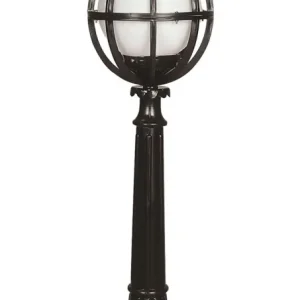 Lampadar de exterior M6BOP Negru 100x30 cm Ieftin