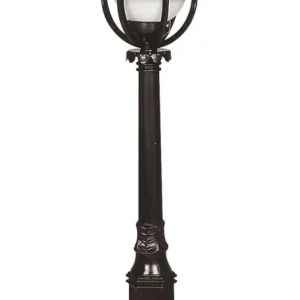 Lampadar de exterior M9BOP Alb 90x20 cm Retur ușor
