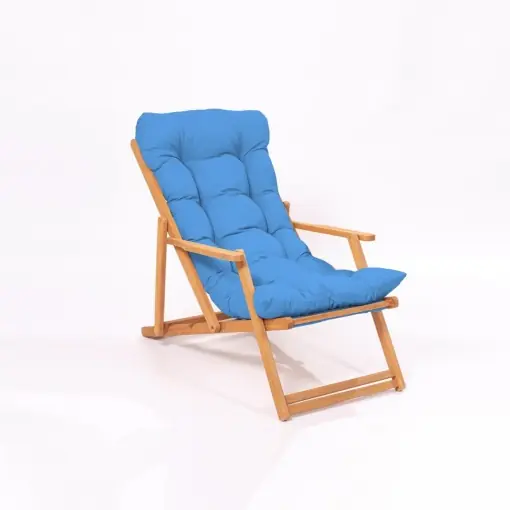 Ofertă de sezon Scaun de gradina My008 Albastru 66x110x48 cm