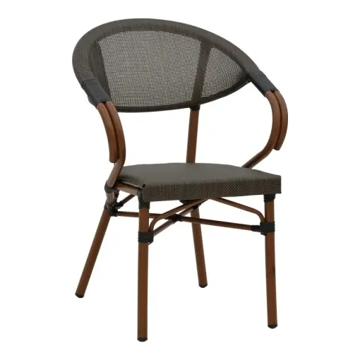 Ofertă de sezon Scaun de grădină Isaia Negru 57x57x83 cm