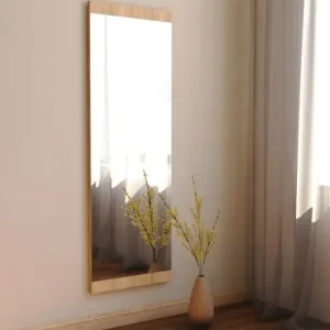 Oglindă de perete Azus Natural 40x120x2.2 cm Chilipir