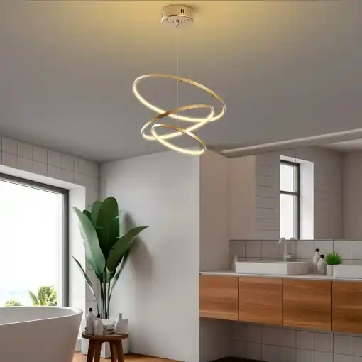Reducere extra Lustra Simit Auriu 50x80x50 cm