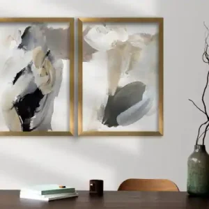 Tablou, 2 bucati Magna Roma Negru 38x53 cm Cumpără acum