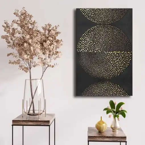 Tablou 4570NISC Auriu 45x70 cm Preț promoțional