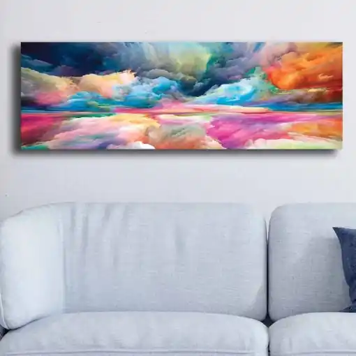Cel mai vândut Tablou 3090NISC Multicolor 30x90 cm