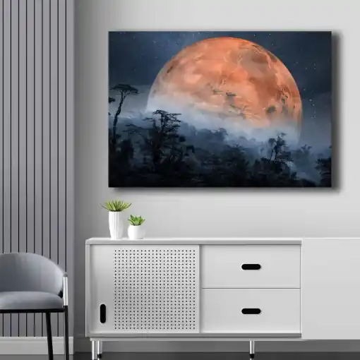 Tablou 70100NISC Portocaliu 70x100 cm Plată securizată