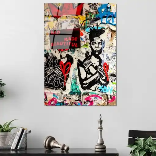 Bestseller Tablou din sticlă temperată UV Multicolor 45x65 cm