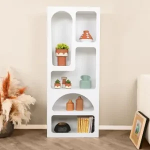 Preț promoțional Bibliotecă Venus Alb 60x150x32 cm
