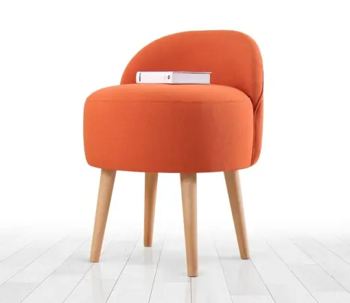 Cumpără acum Scaun puf Corvile Portocaliu 48x47x42 cm