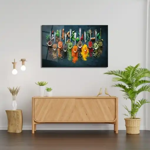 Cumpără acum Tablou din sticlă temperată 0464 Multicolor 46x72 cm