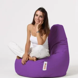 Cumpărături sigure Fotoliu puf de gradina Drop Violet 80x80x33 cm
