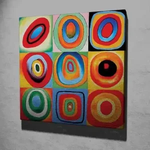 Promoție Tablou KC263 Multicolor 45x45 cm