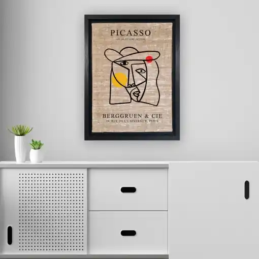 Reducere Tablou Rainbow Scape Multicolor 36x46 cm