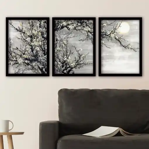 Cumpărături sigure Tablou, 3 bucati 3SC118 Multicolor 35x45 cm