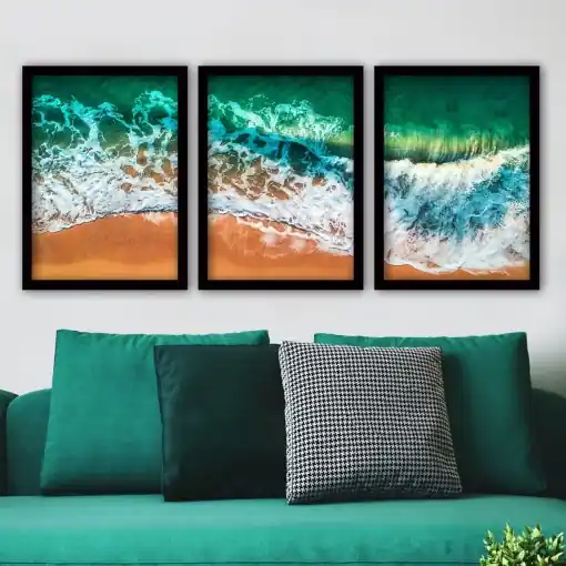 Tablou, 3 bucati 3SC31 Multicolor 35x45 cm Disponibil imediat