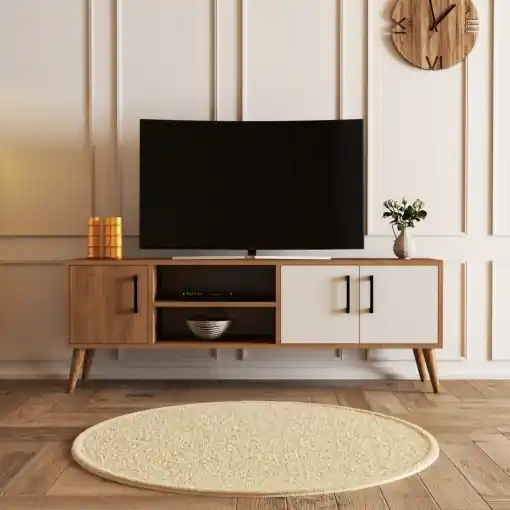 Consola TV Exxen Stejar 150x52x34 cm Noutate
