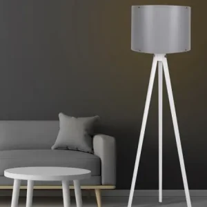 Lampadar 106 Gri 25x38x145 cm Cumpărături sigure