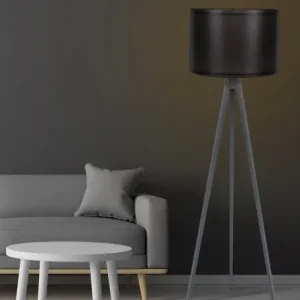 Discount Lampadar 112 Negru 25x38x145 cm