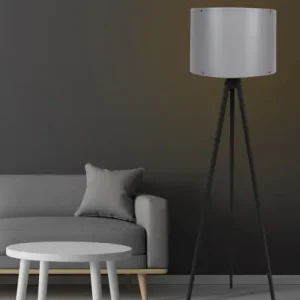 Lampadar 113 Negru 25x38x145 cm Livrare rapidă