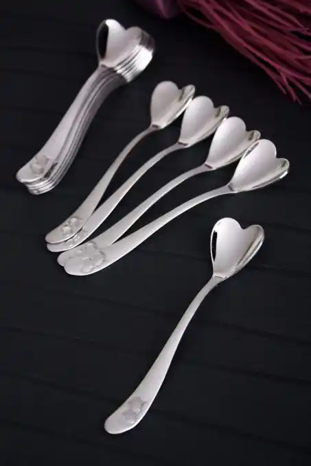 Cel mai vândut Set linguri, 12 bucati OZD Argintiu 11 cm
