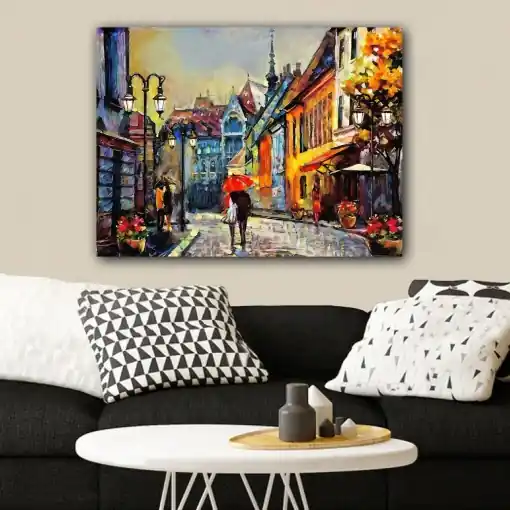 Tablou 675958252 Multicolor 70x100 cm Chilipir